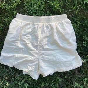 Cotton On Lightweight Yellow Shorts